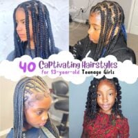 Charming Hairstyles for 13 Years Old