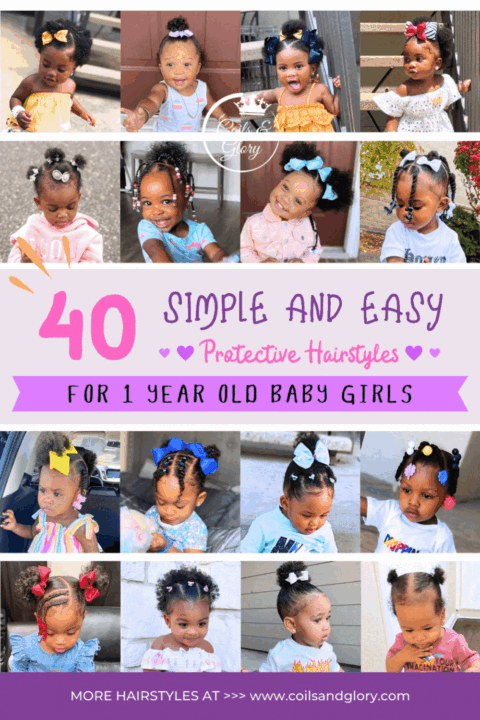 Easy natural hairstyles for 1 year old babies