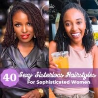 sisterlocs hairstyle for black women