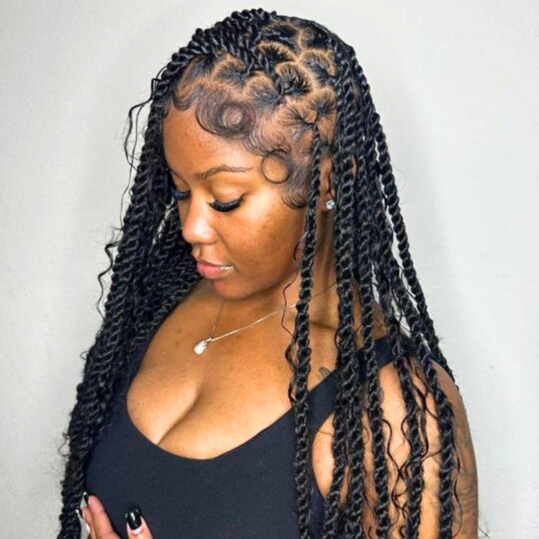 invisible locs for black women