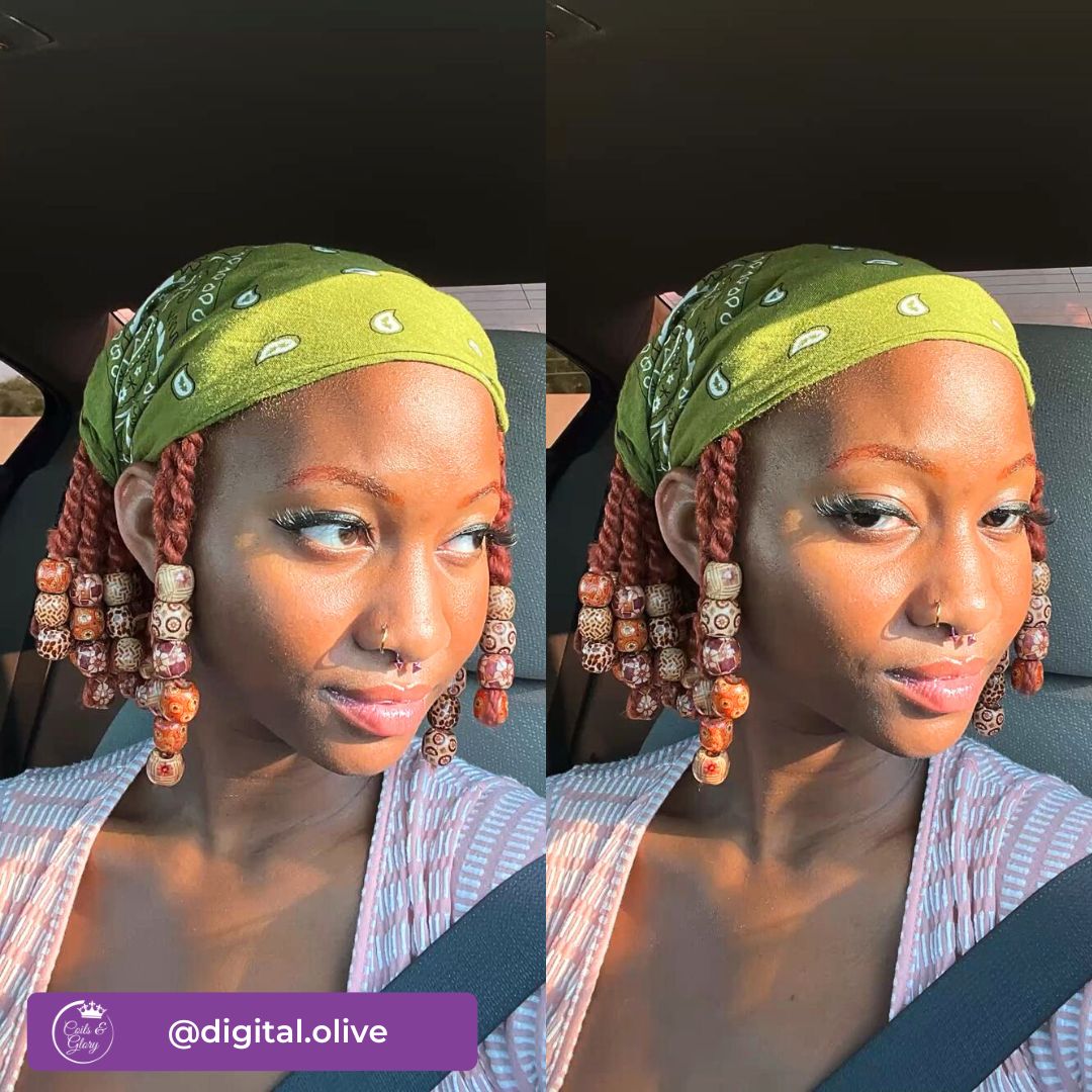 short locs hairstyle on black girls