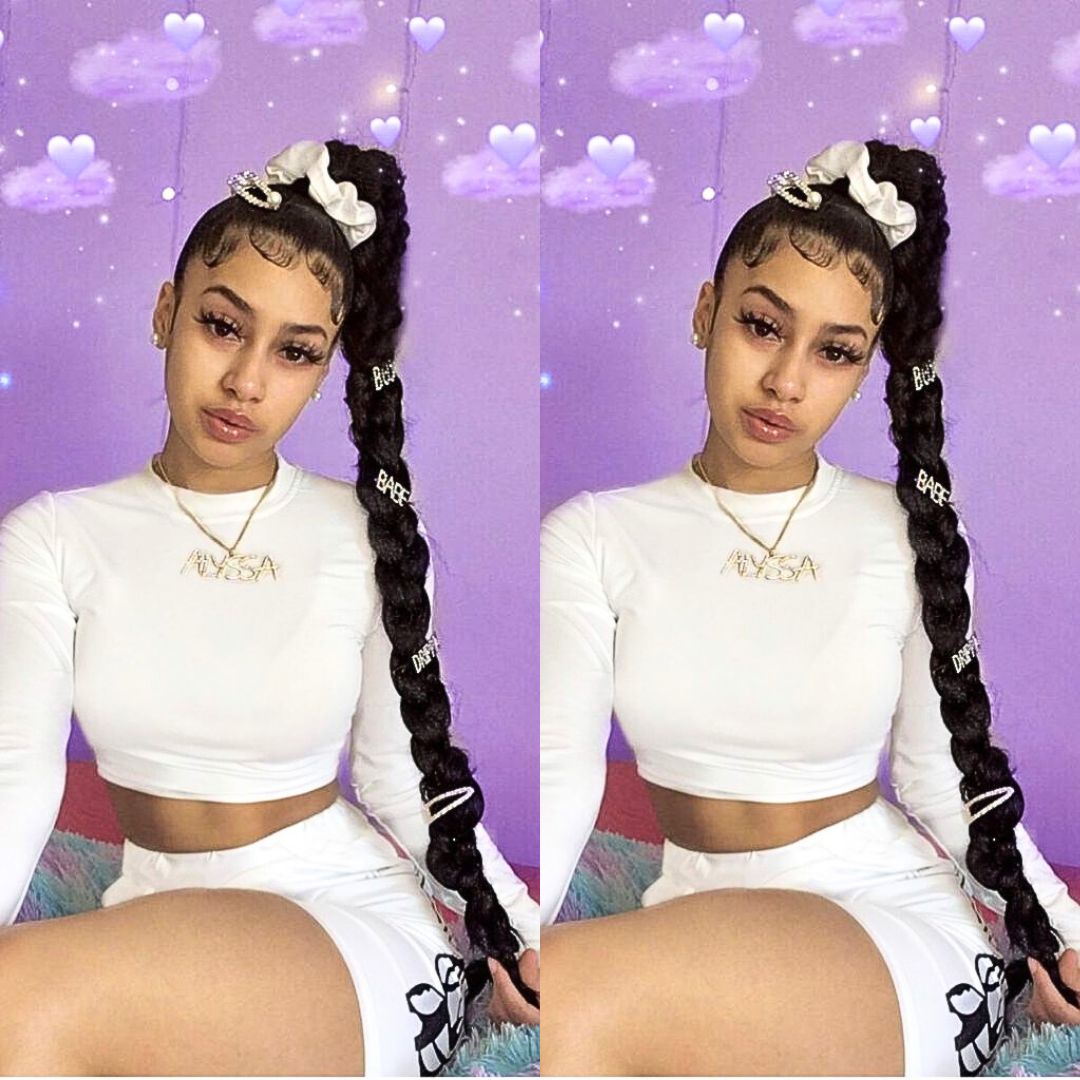 jumbo long braids with accessories