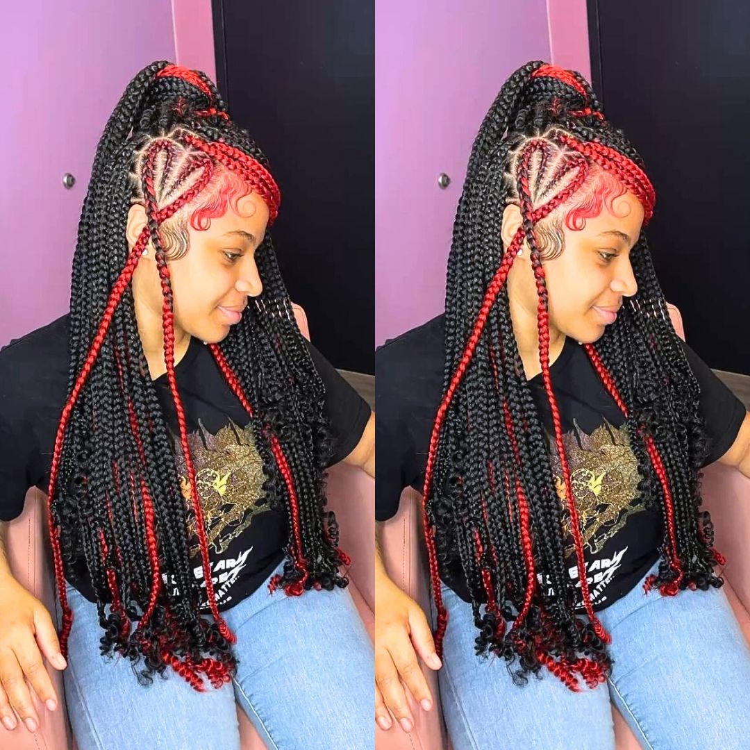 cornrows hairstyle for black teenage girls