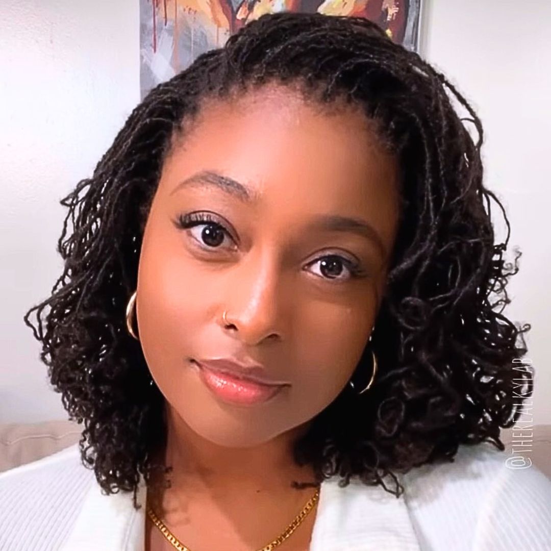 tiny locs on black girls