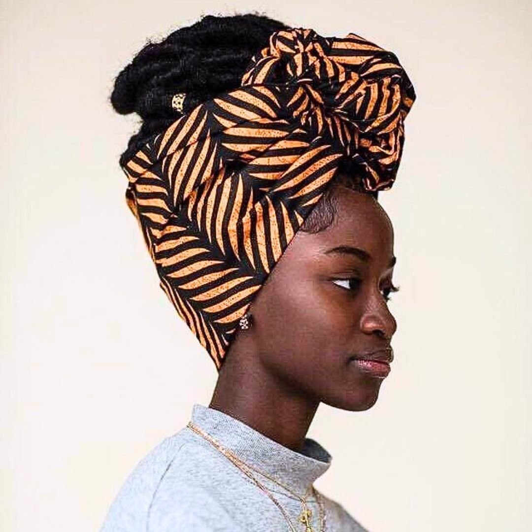 head wrap on black women