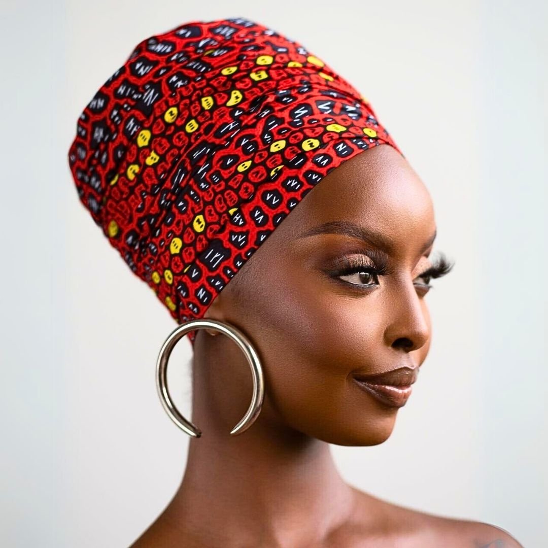 african head wrap on black girls