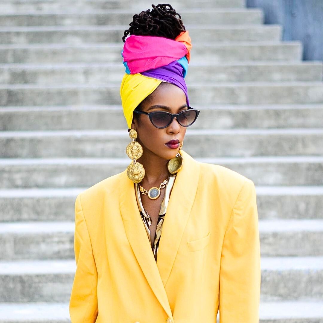 headwrap on black women