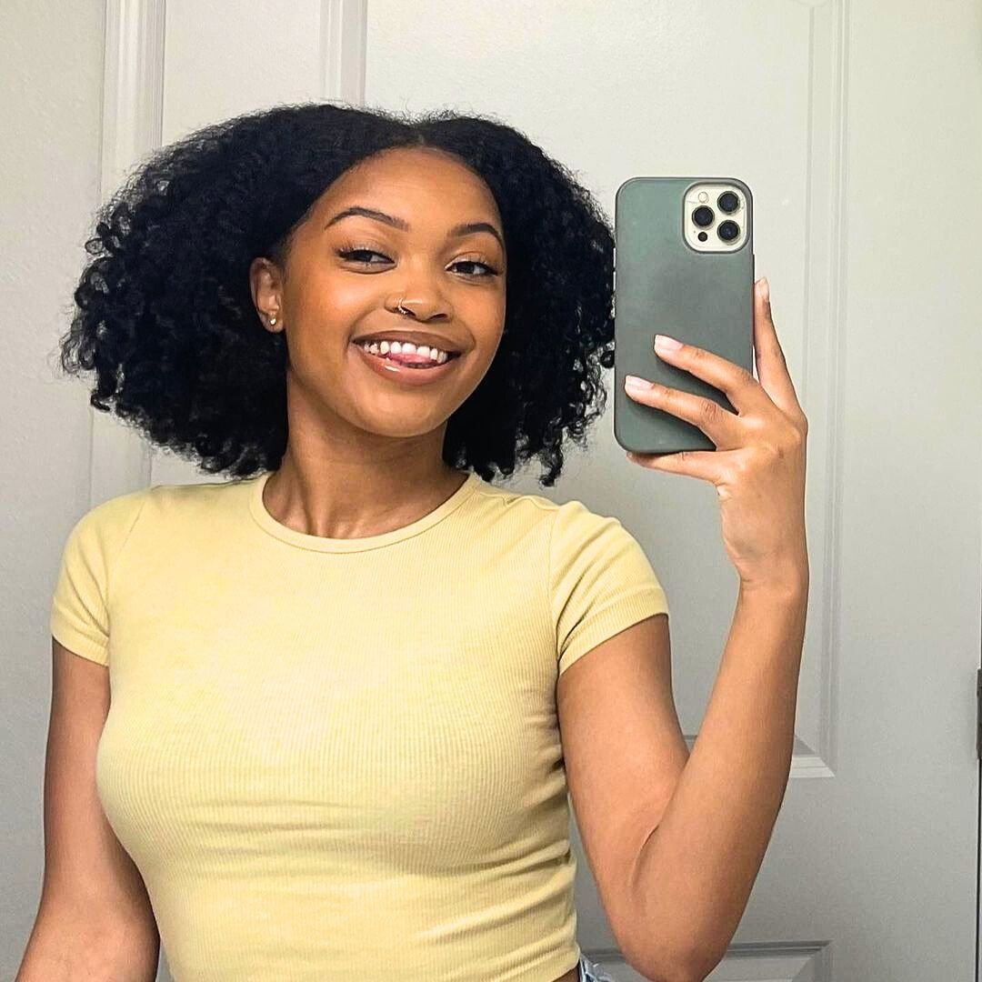 natural hairstyle for black girl