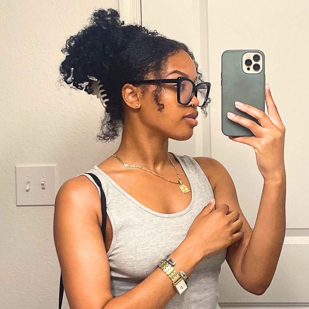 natural curly hair for black girl