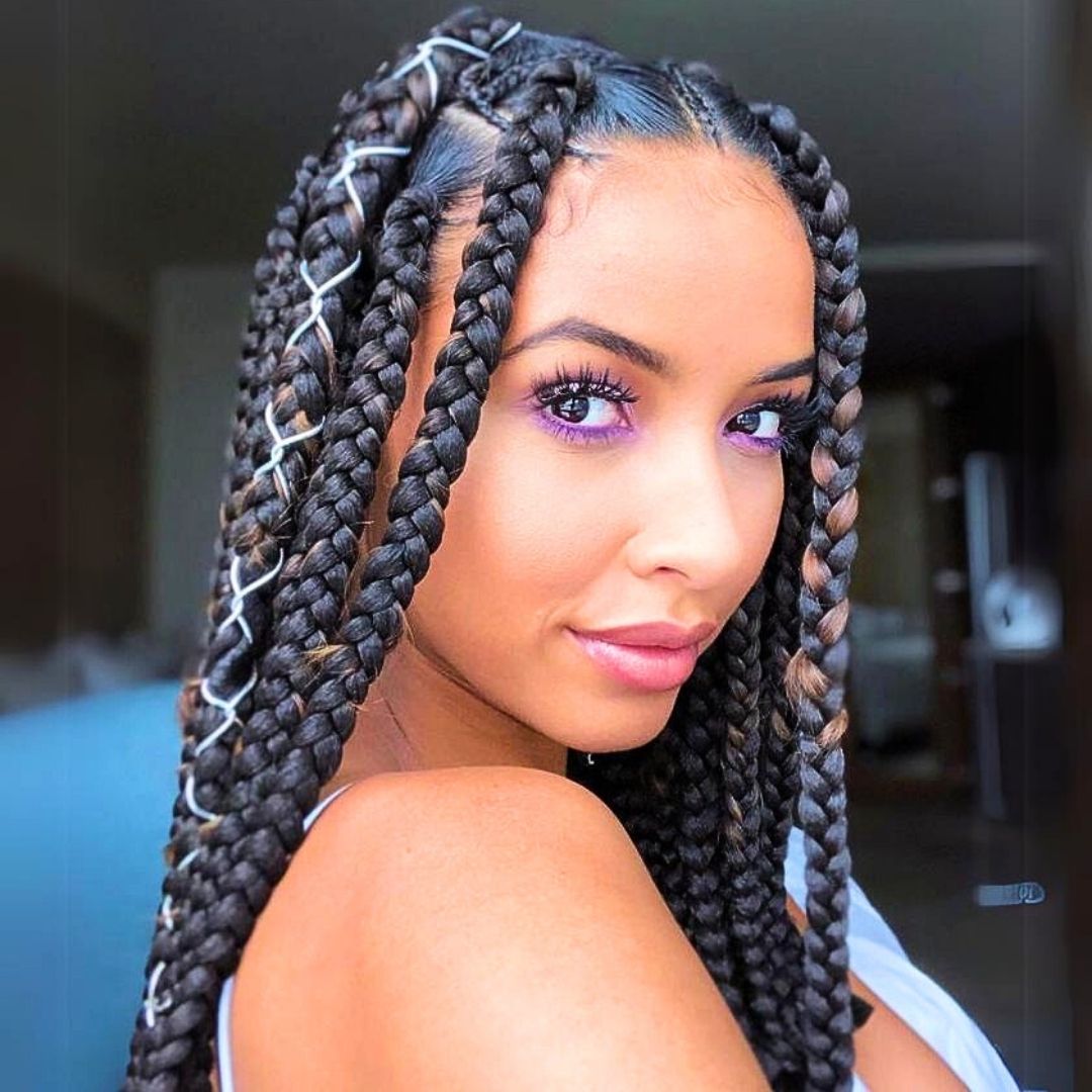 Cute cornrows for black women