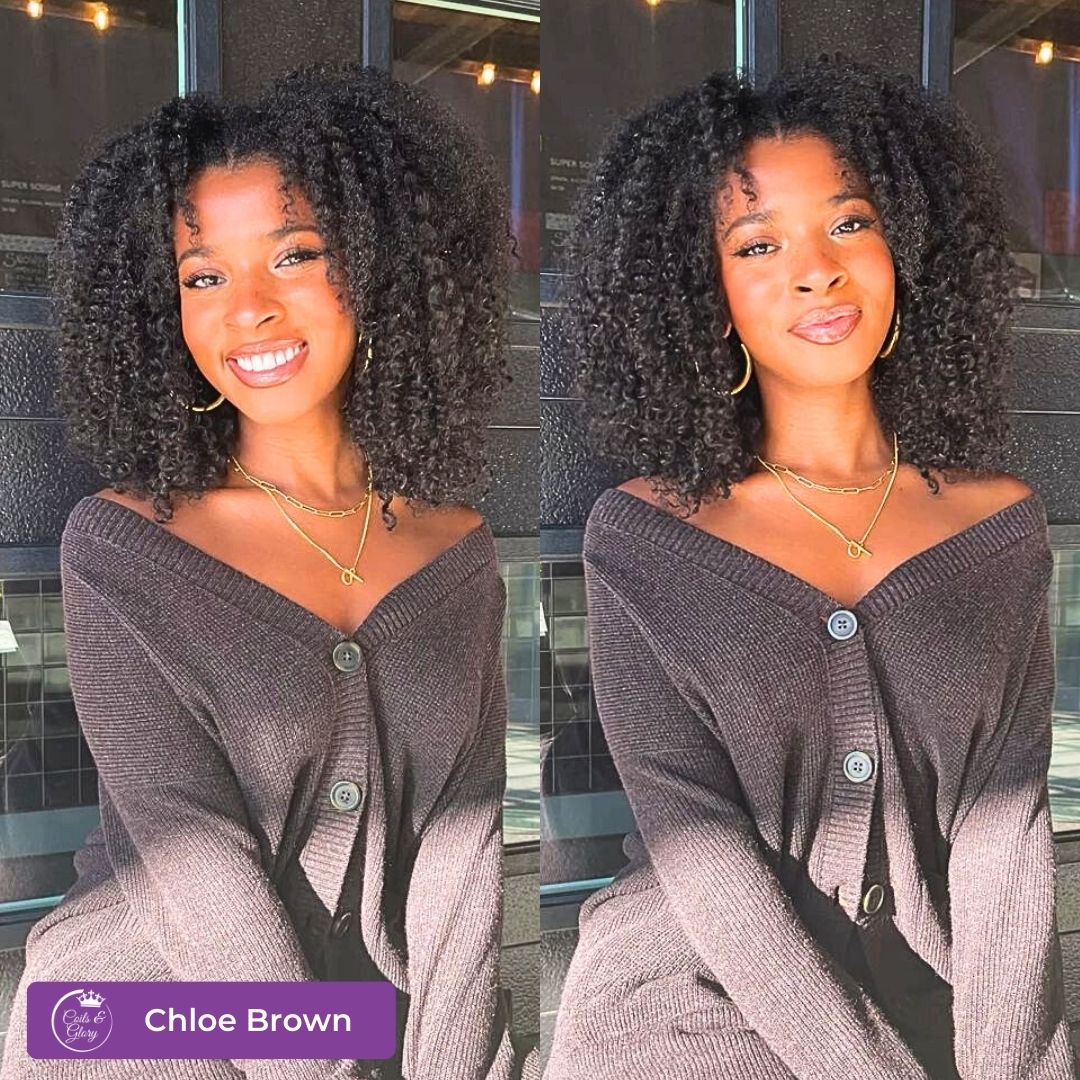 curly twist out on black girls