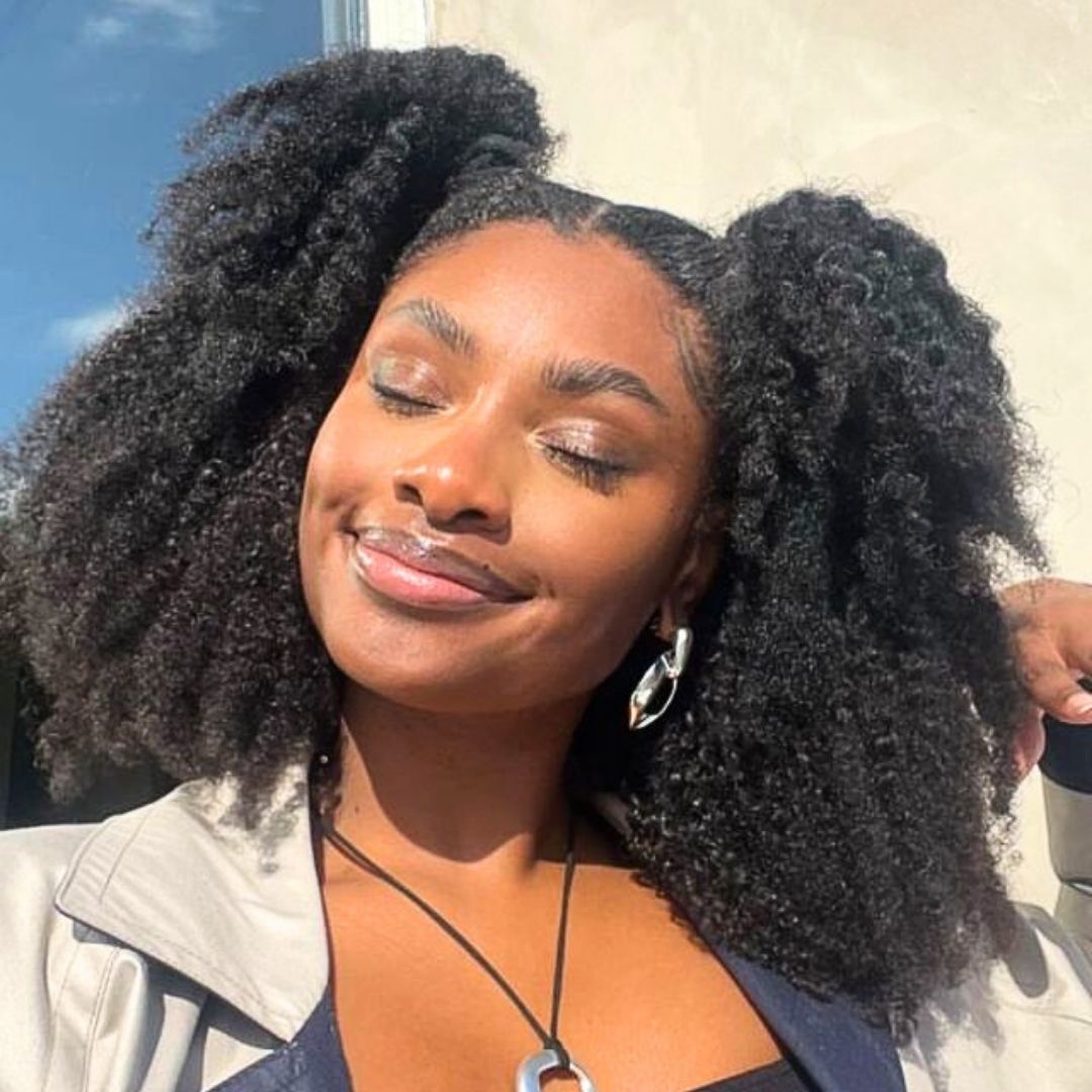 cute natural twist out
