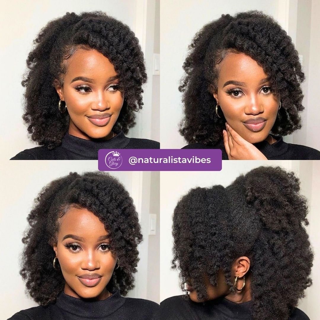 chunky twist out on black women