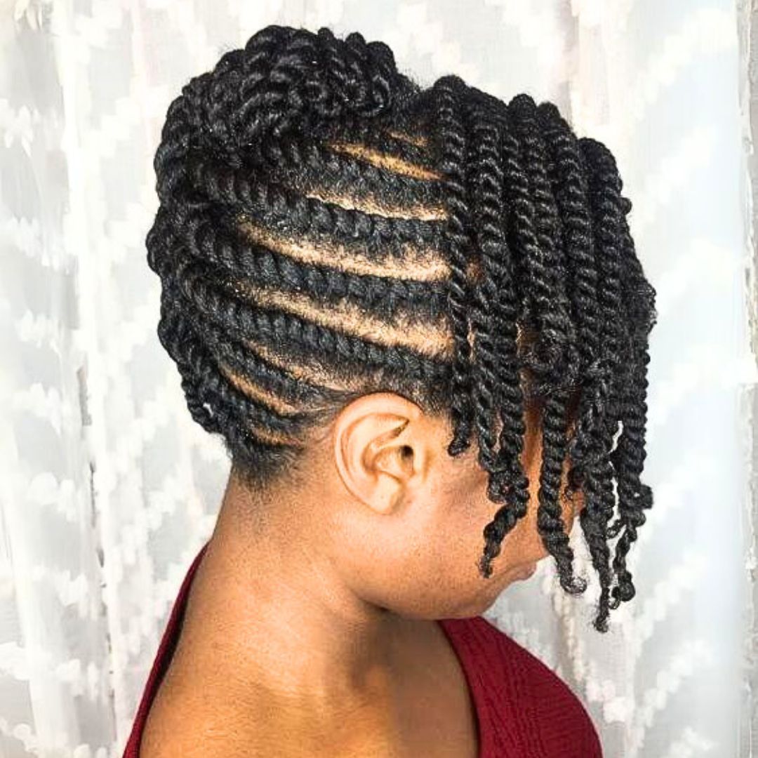 protective hairstyle on black women