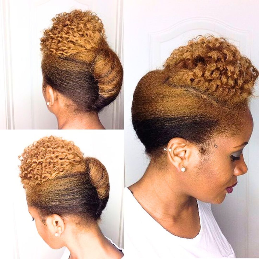 simple corporate hairstyle