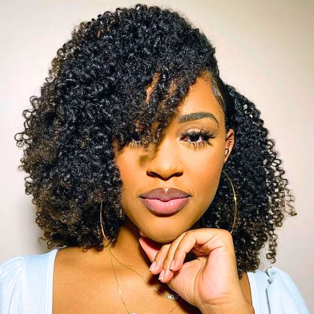 natural hairstyle on black women