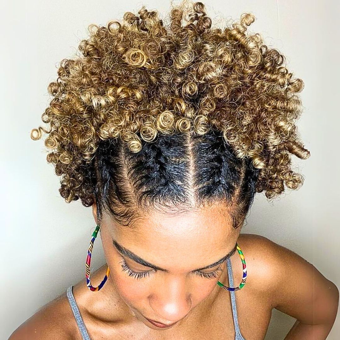 corporate hairstyle on black girl