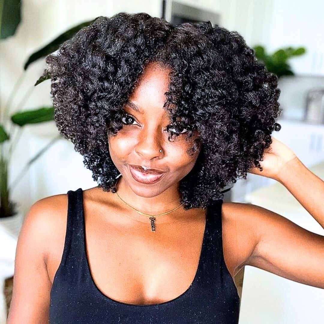 short hair twist out