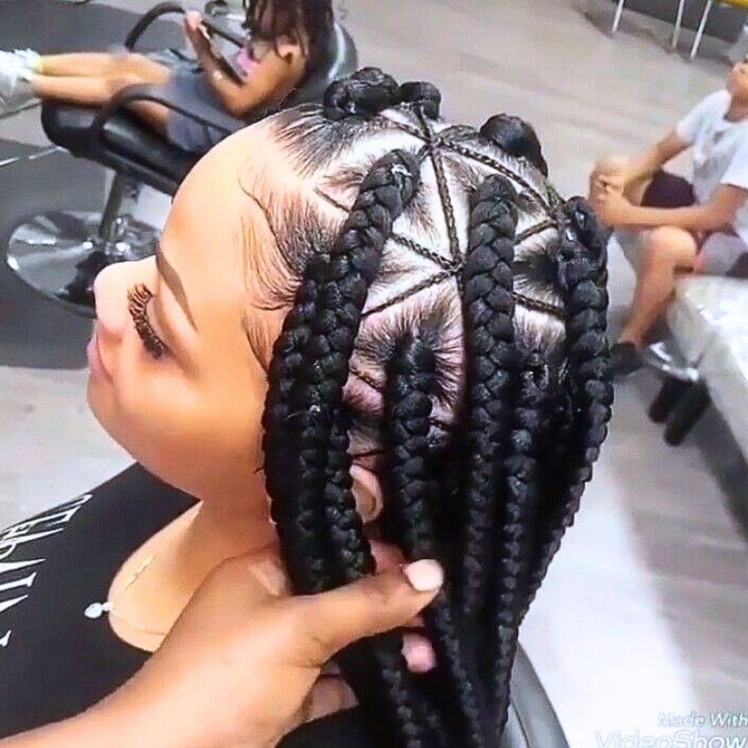 cornrows hairstyle on black girls