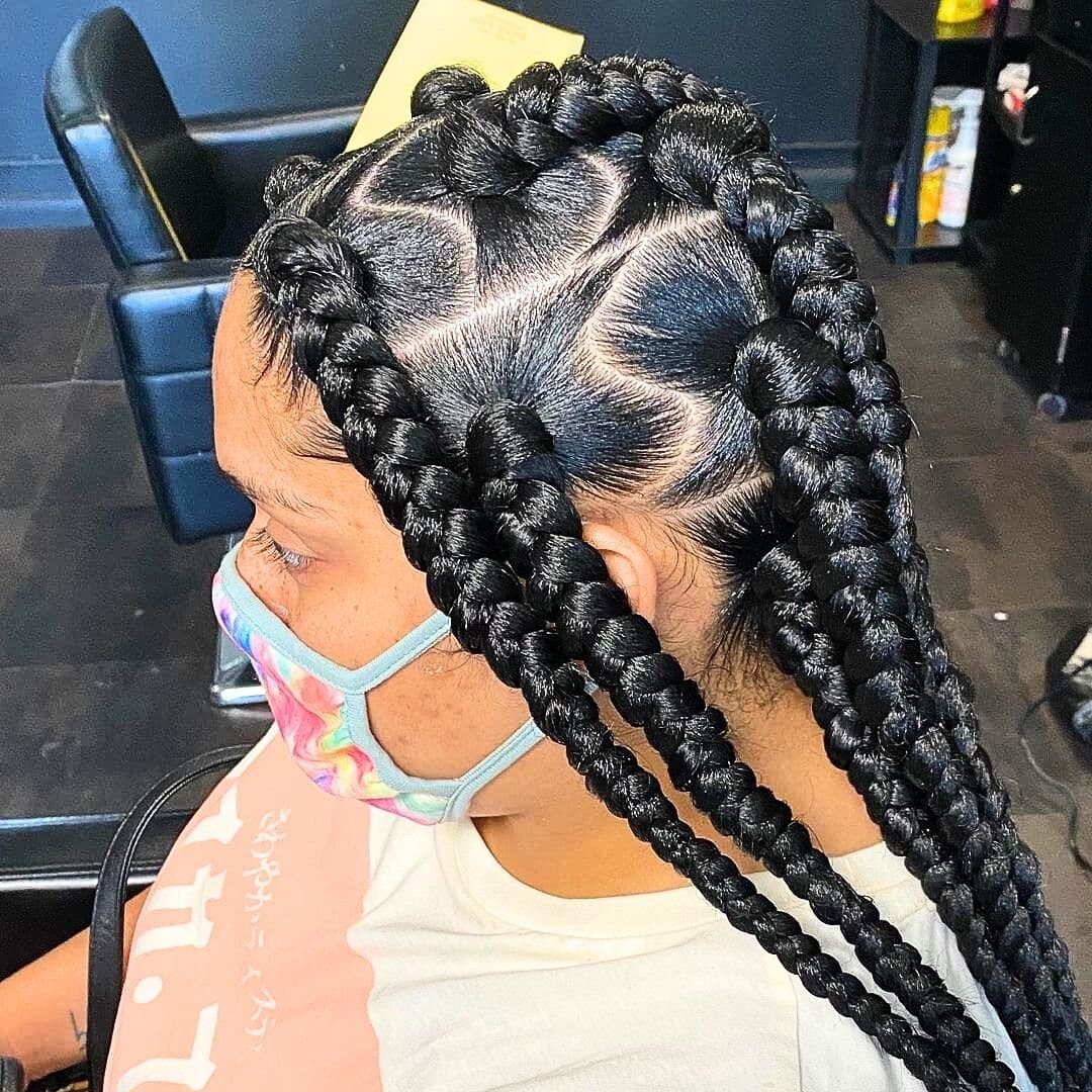 Knotless braids for black girls