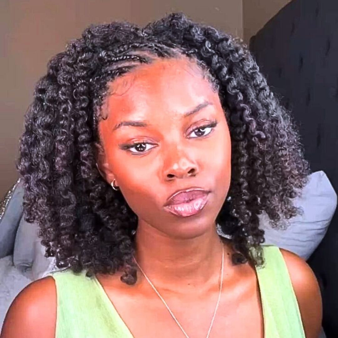 cornrows with twist out