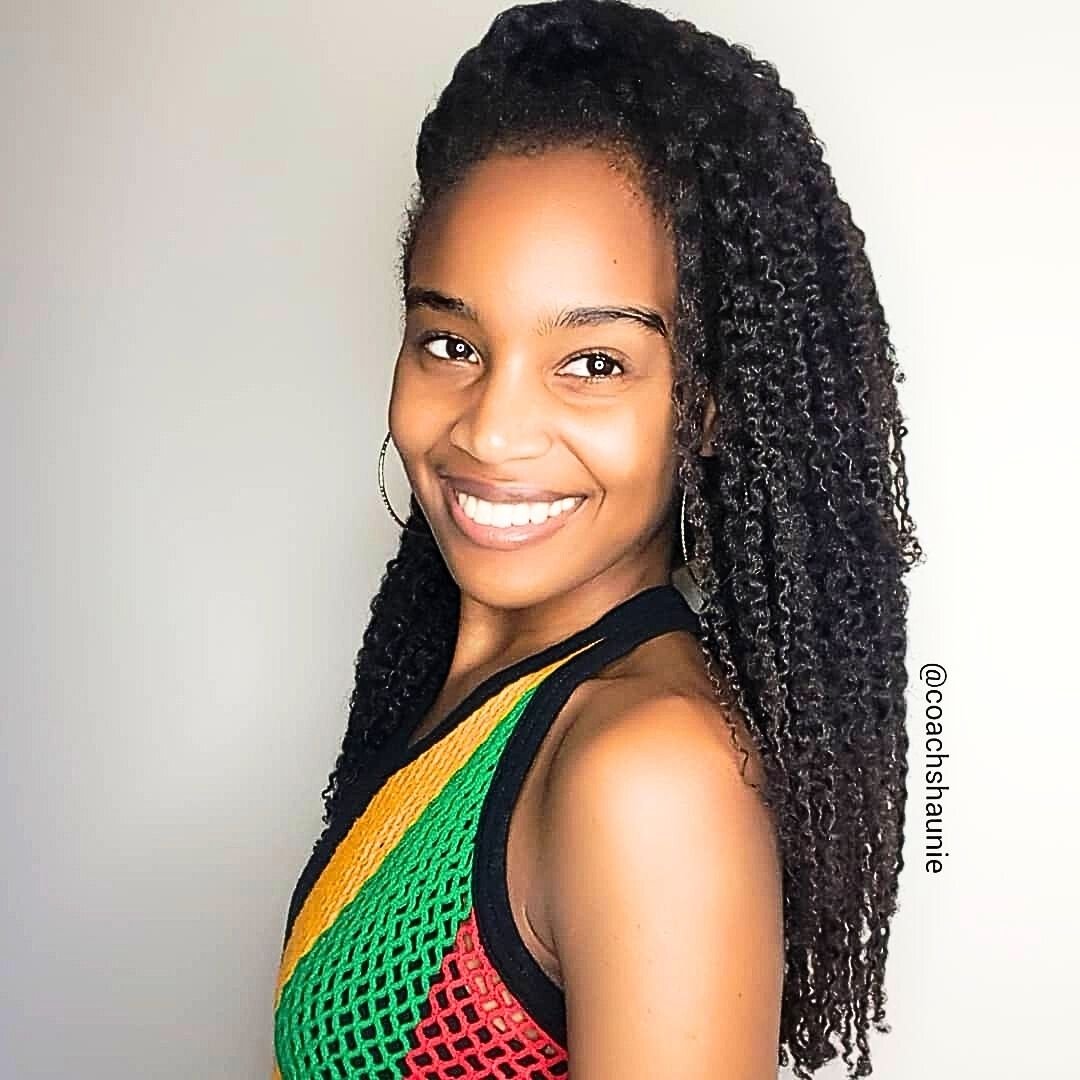 long twist out hairstyle on black women