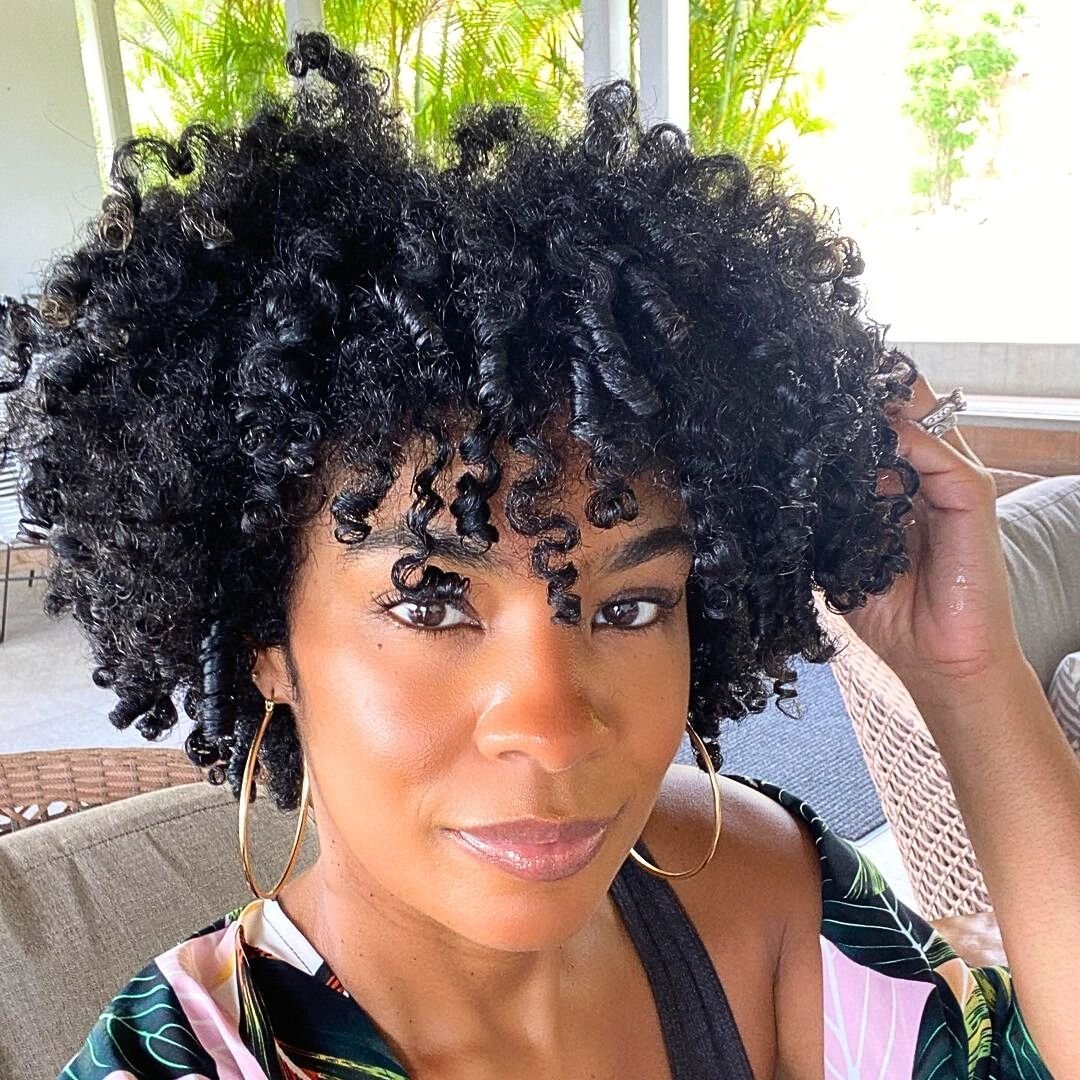 twists out on short hair