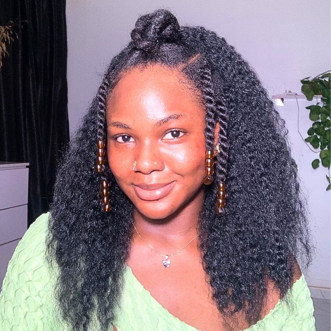 twists out hairstyle