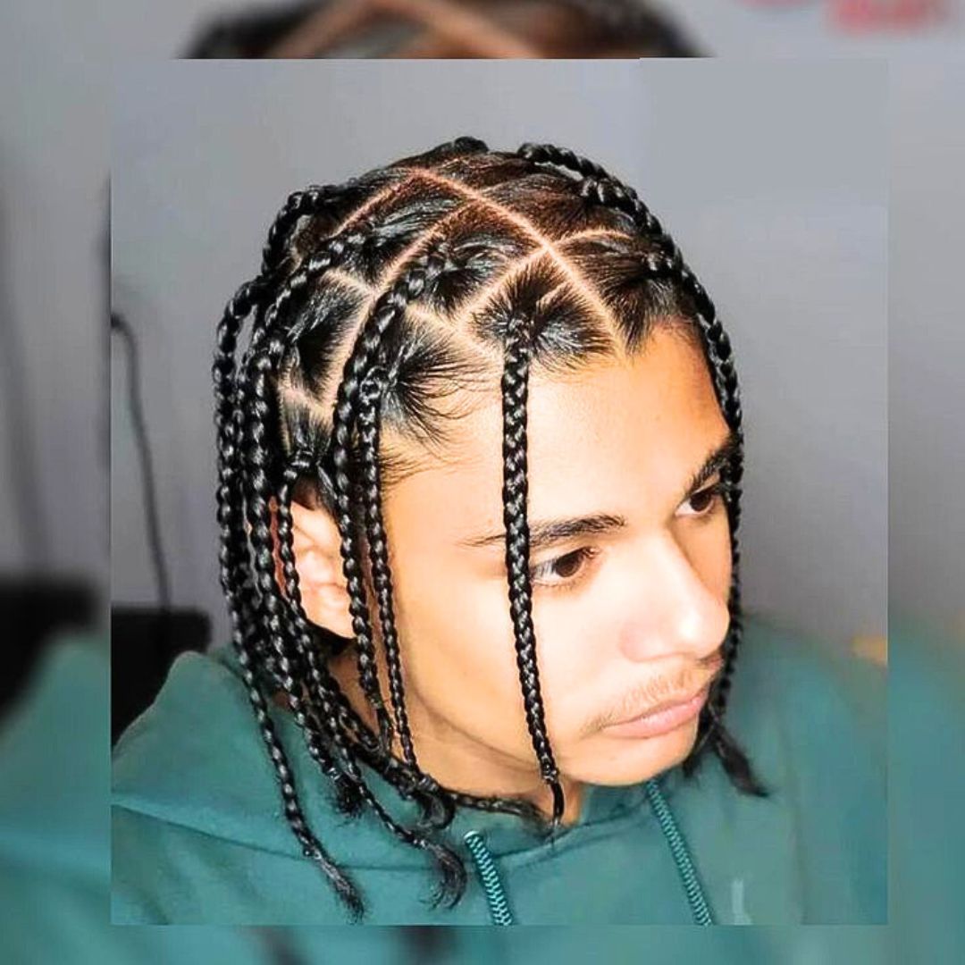 Box braids on Guys