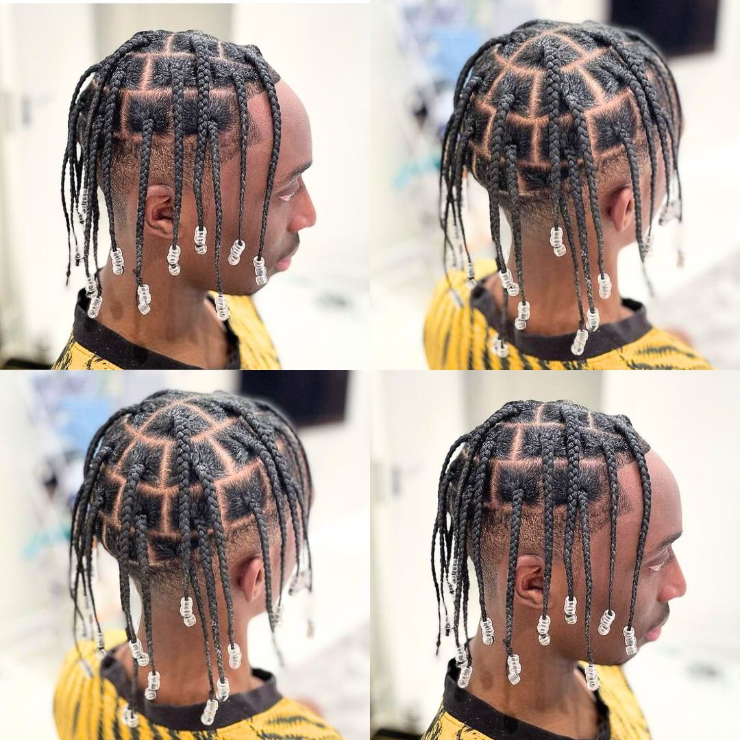 natural hair box braids