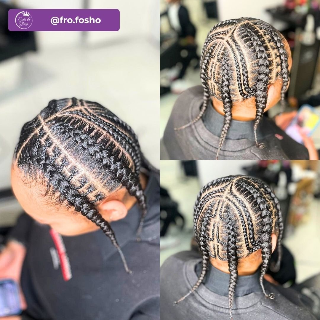Pop smoke braids for black boys
