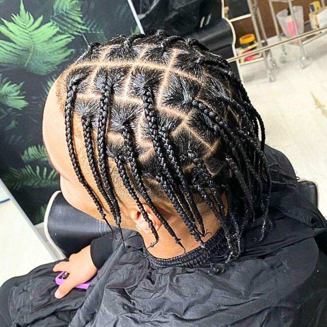 box braids on black guys