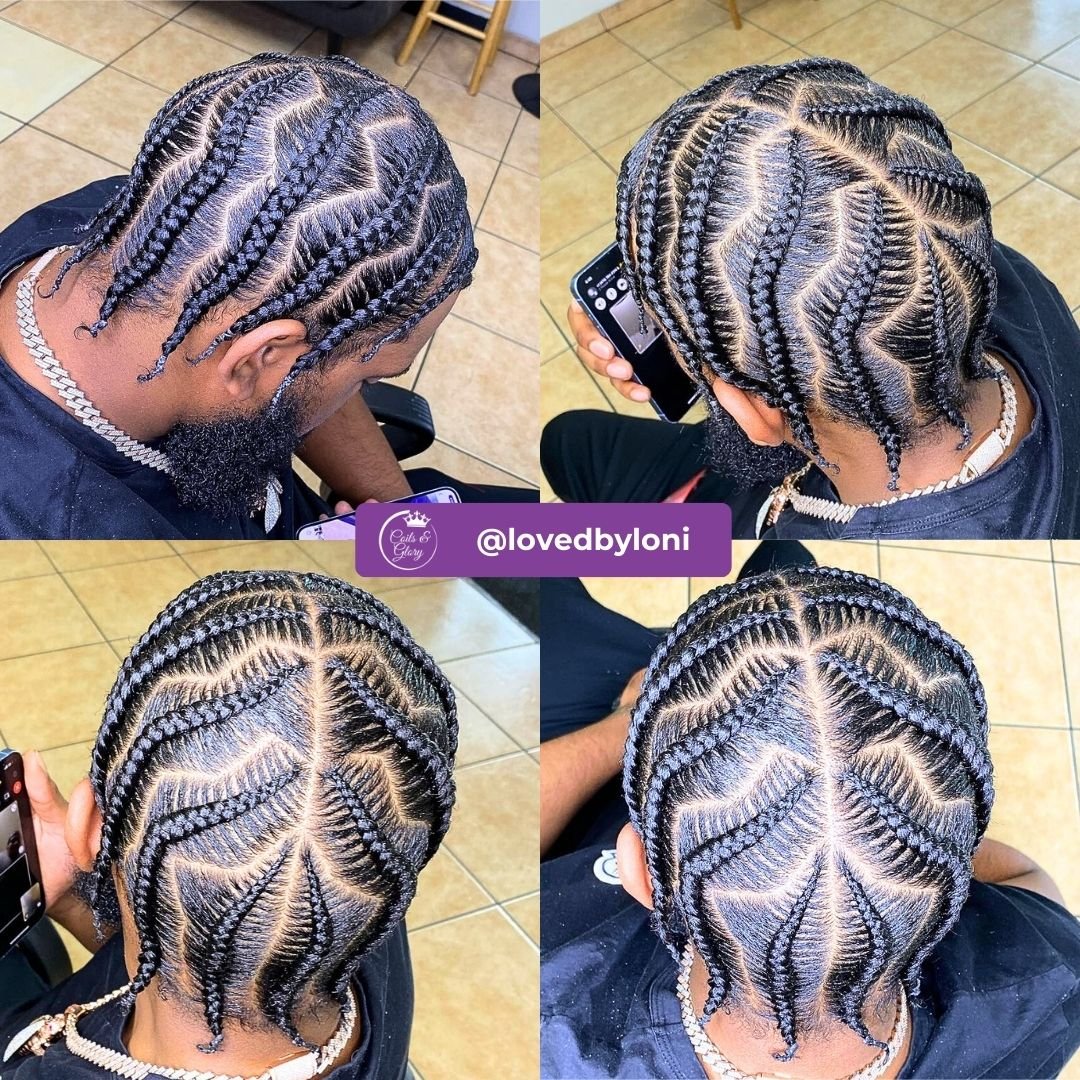 Protective pop smoke braids