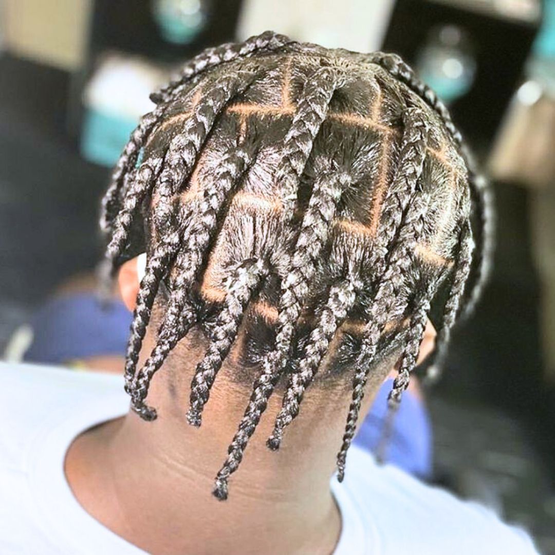 men box braids
