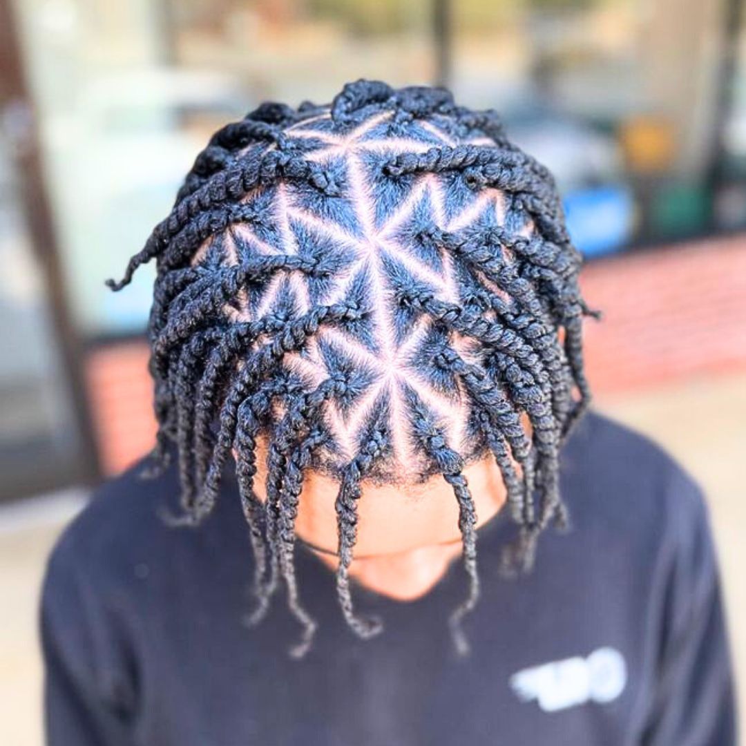 twists on black men