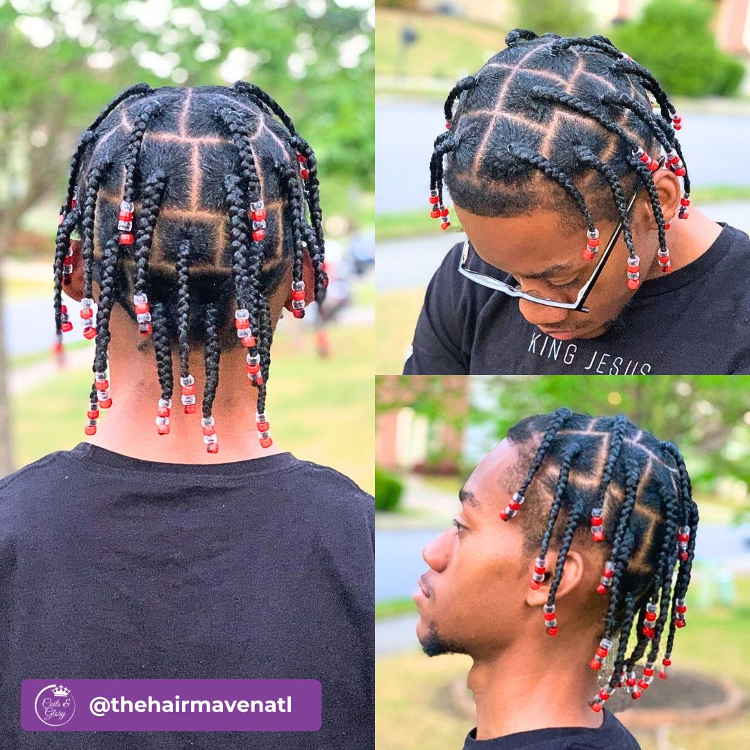 short box braids hairstyle