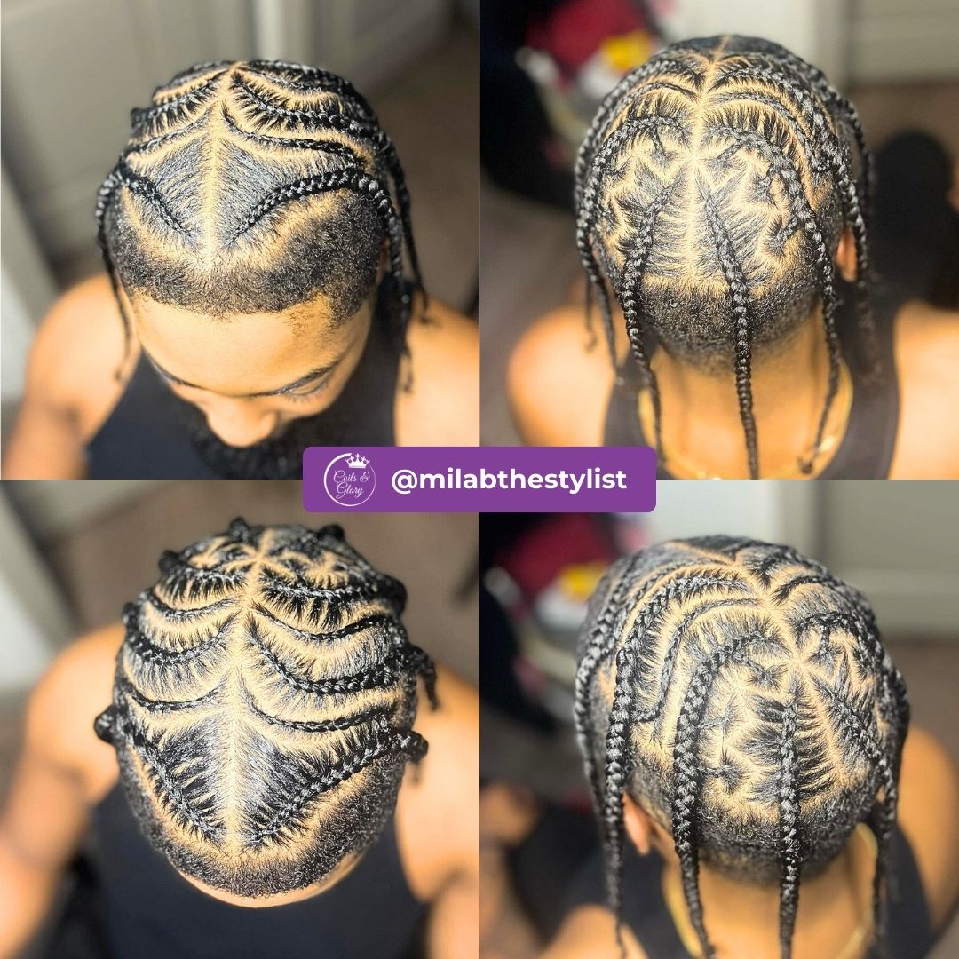 Freestyle Pop smoke with Edge on Men