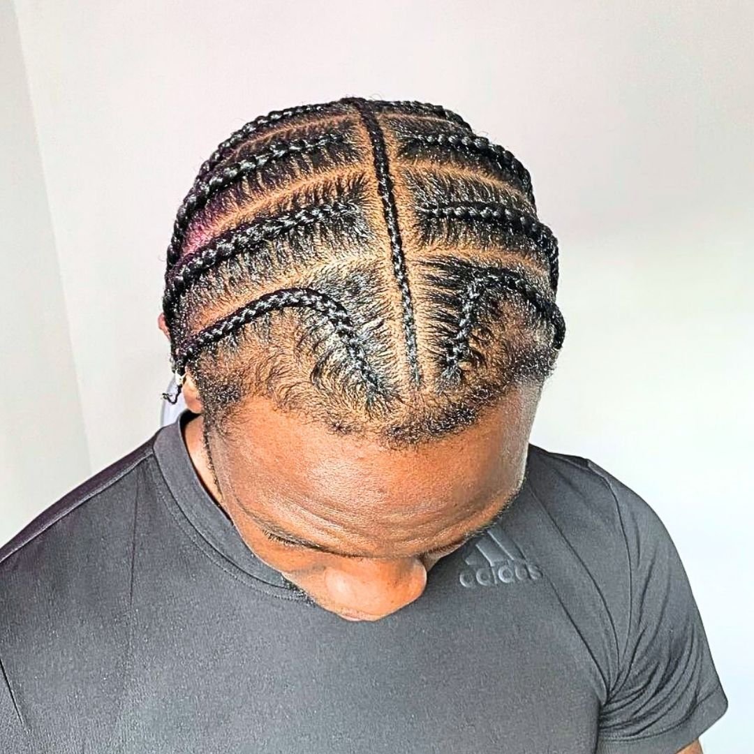 Protective hairstyle for Black men
