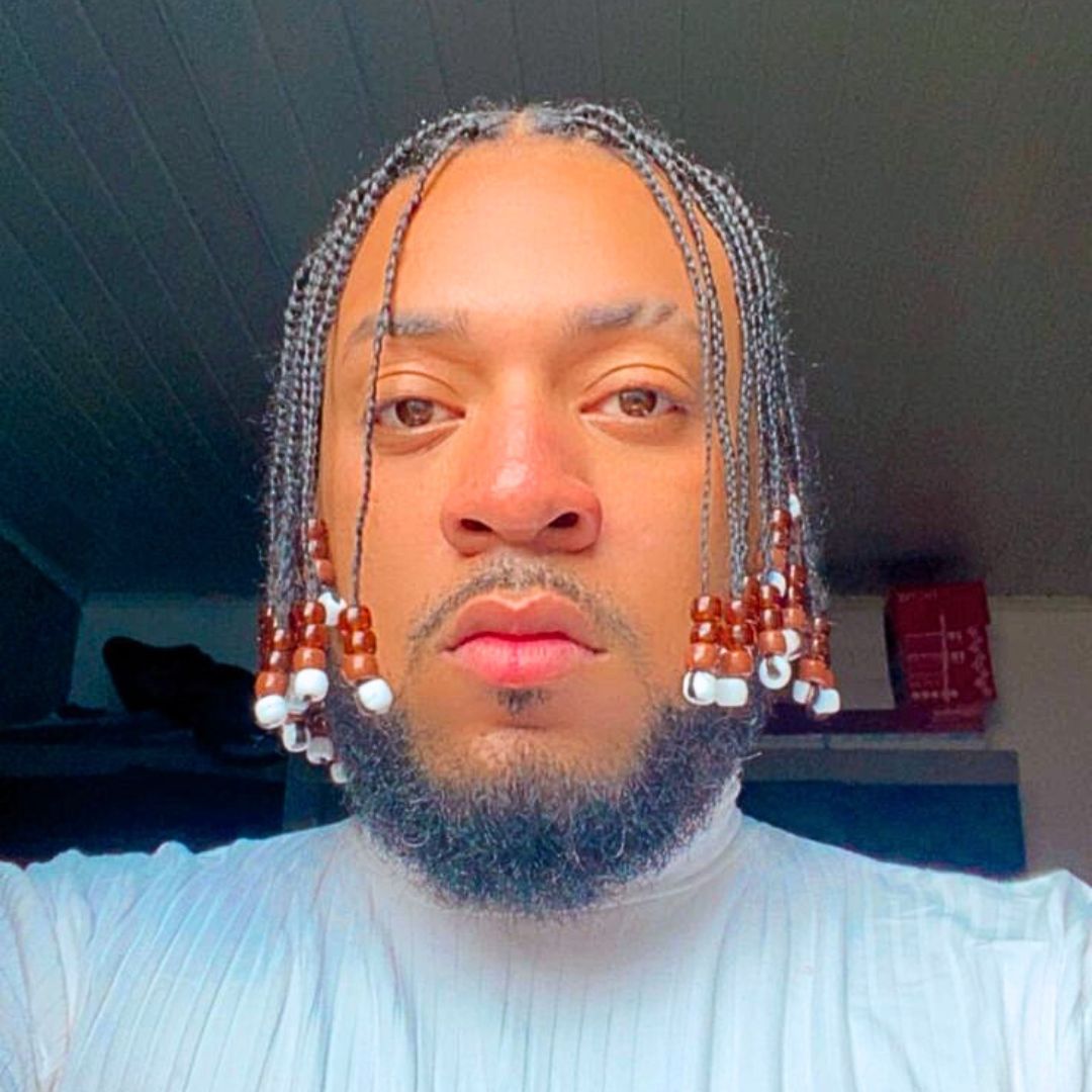 micro braids on black men