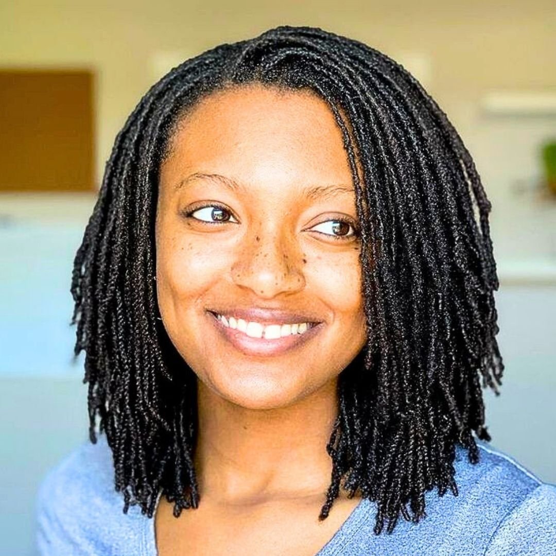 faux locs hairstyle on black girls