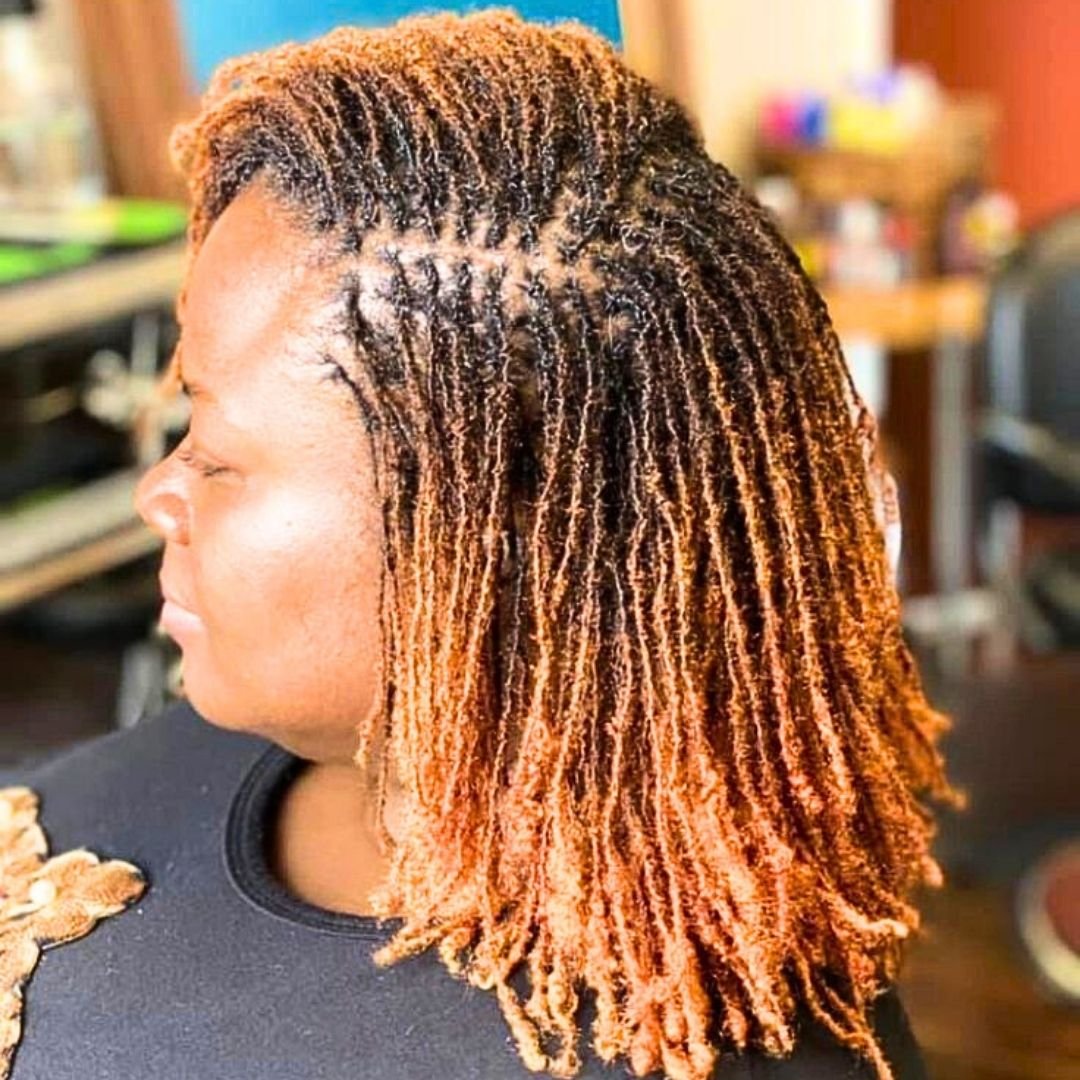 shoulder length micro locs