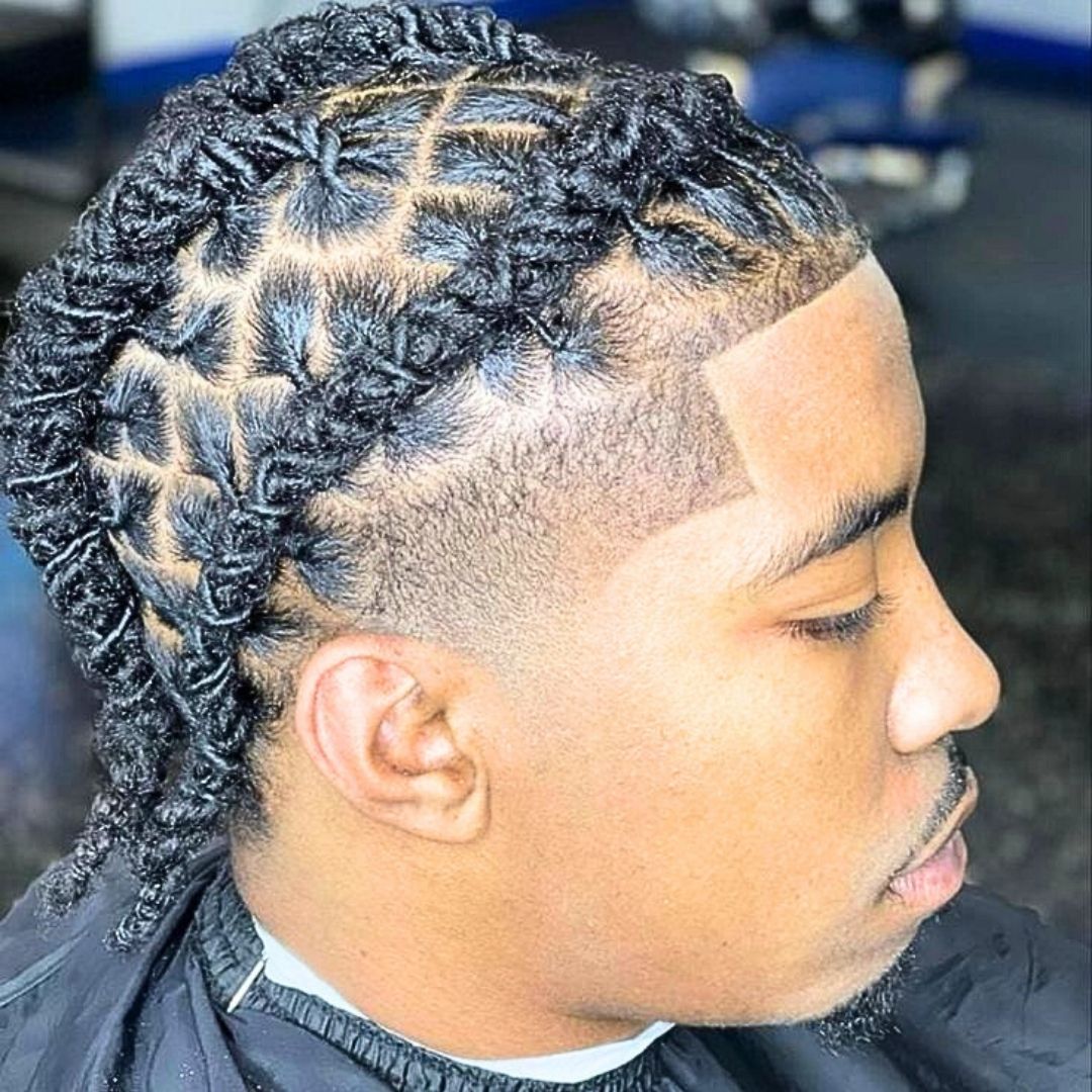 short dreads style on men