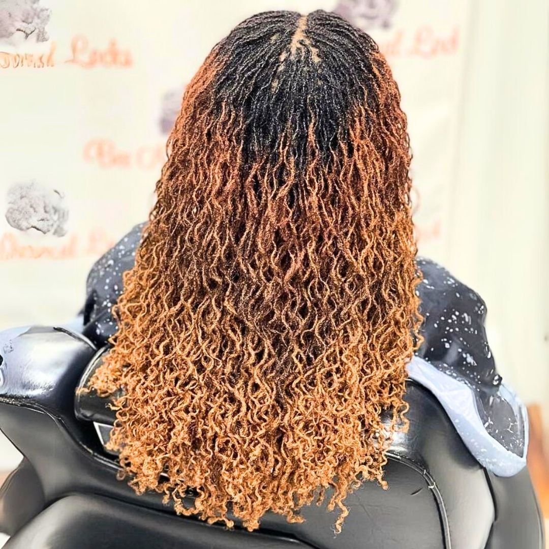 ombre sisterlocs on girls