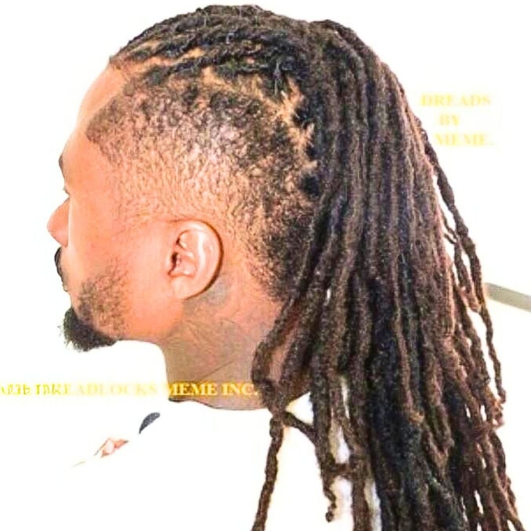Long locs on black guy