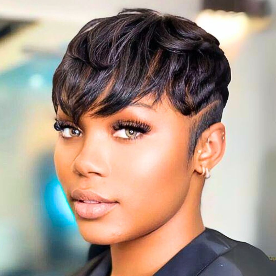 Pixie cut with Fade