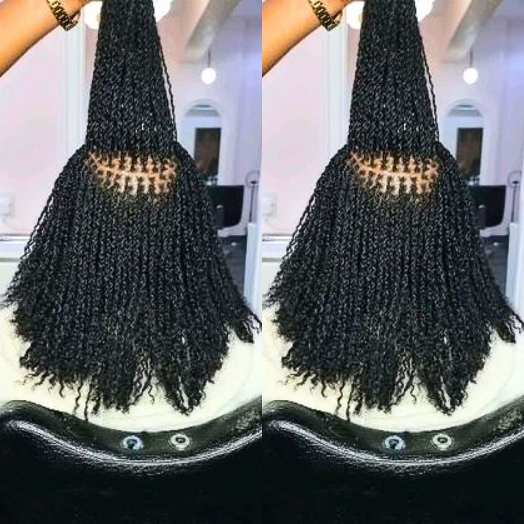 twists on black women natural hair