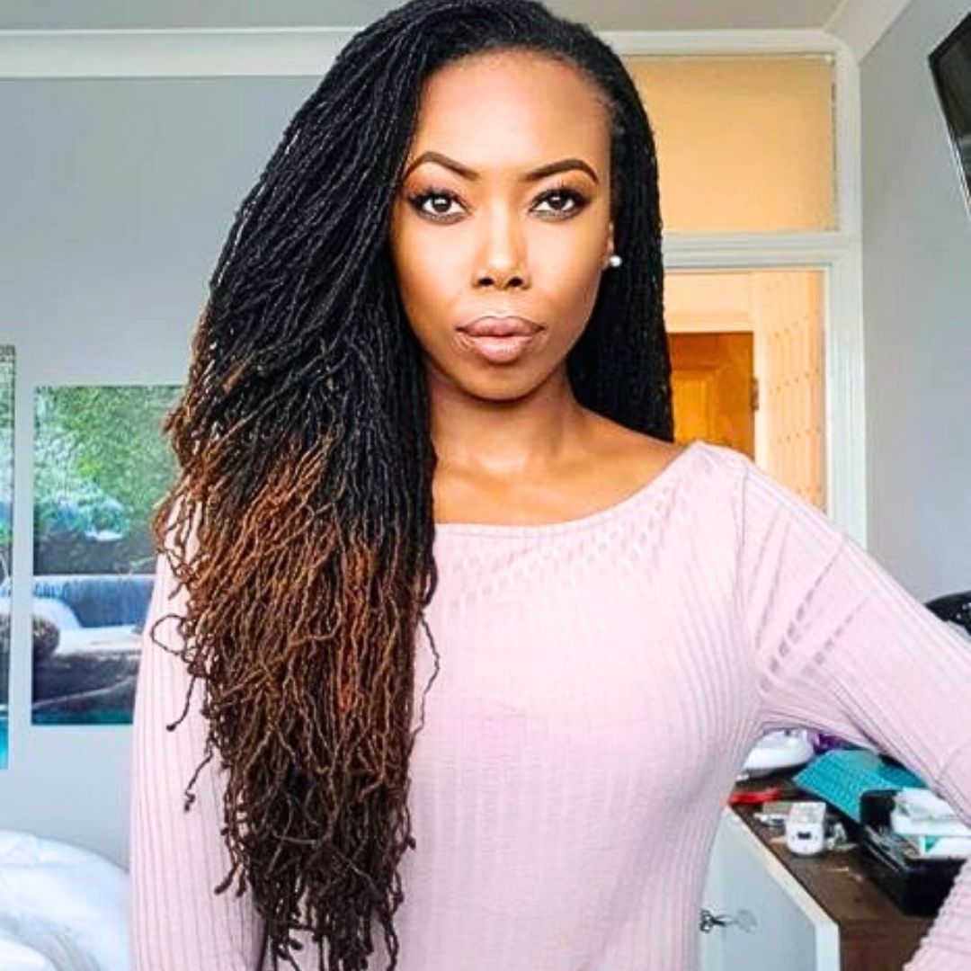 ombre sisterlocs hairstyle
