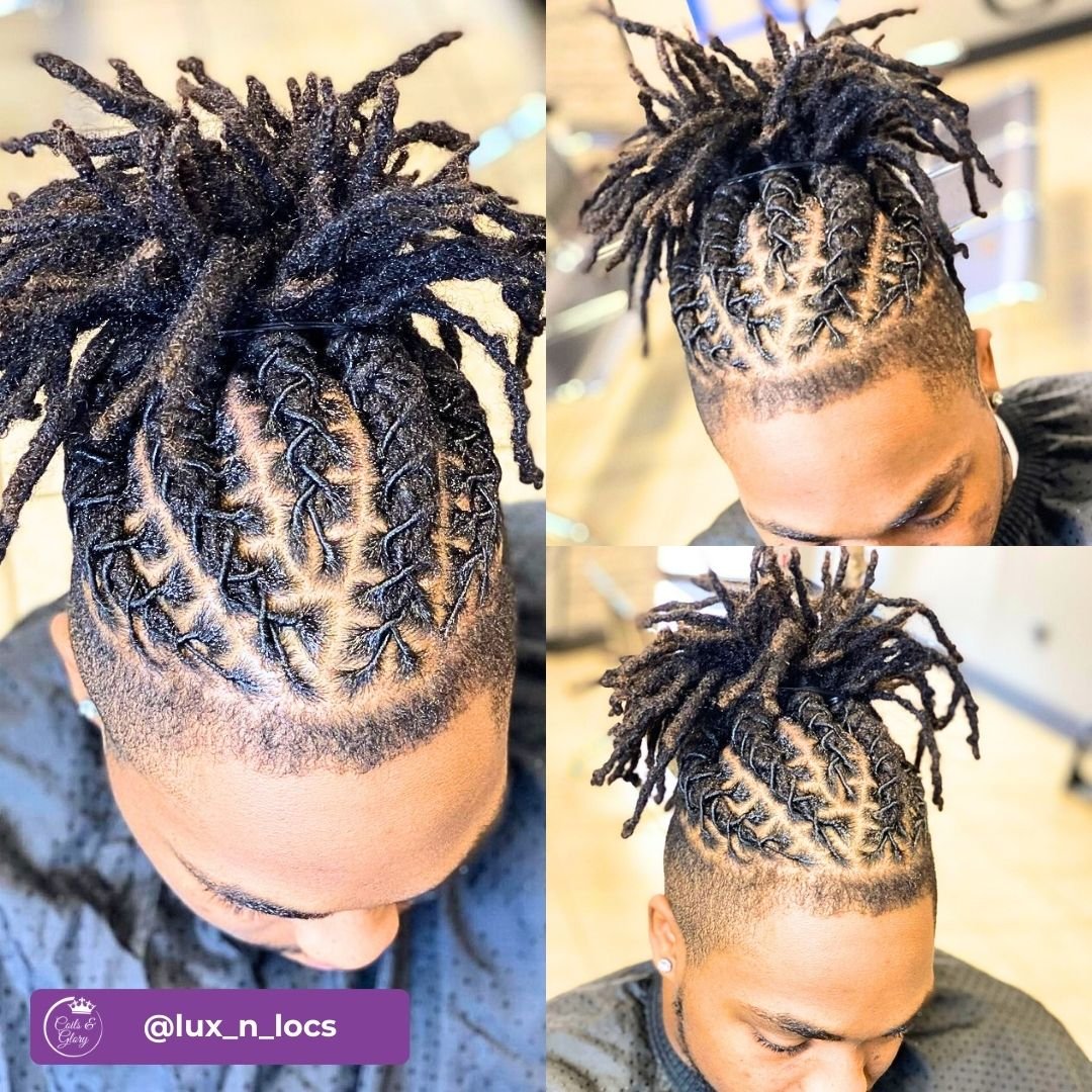 medium length locs for men