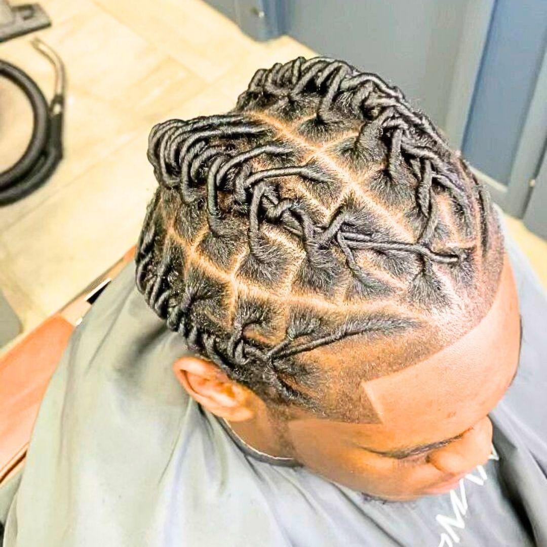 locs hairstyle on Men