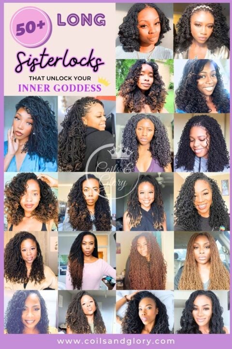 50+ Long Sisterlocks that makes a statement!